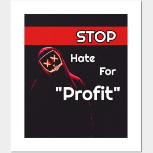 Stop Hate For Profit -shirts Posters and Art